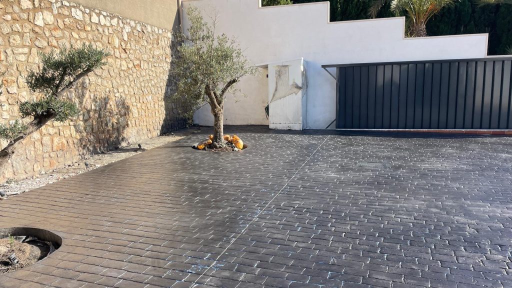 hormigon impreso denia